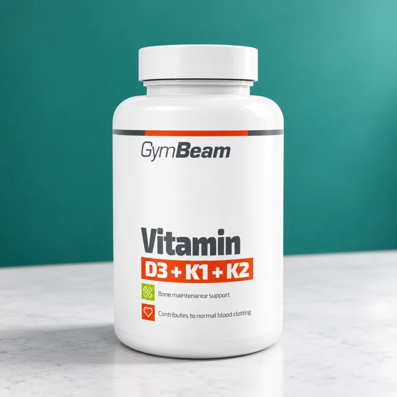 GymBeam Vitamin D3+K1+K2